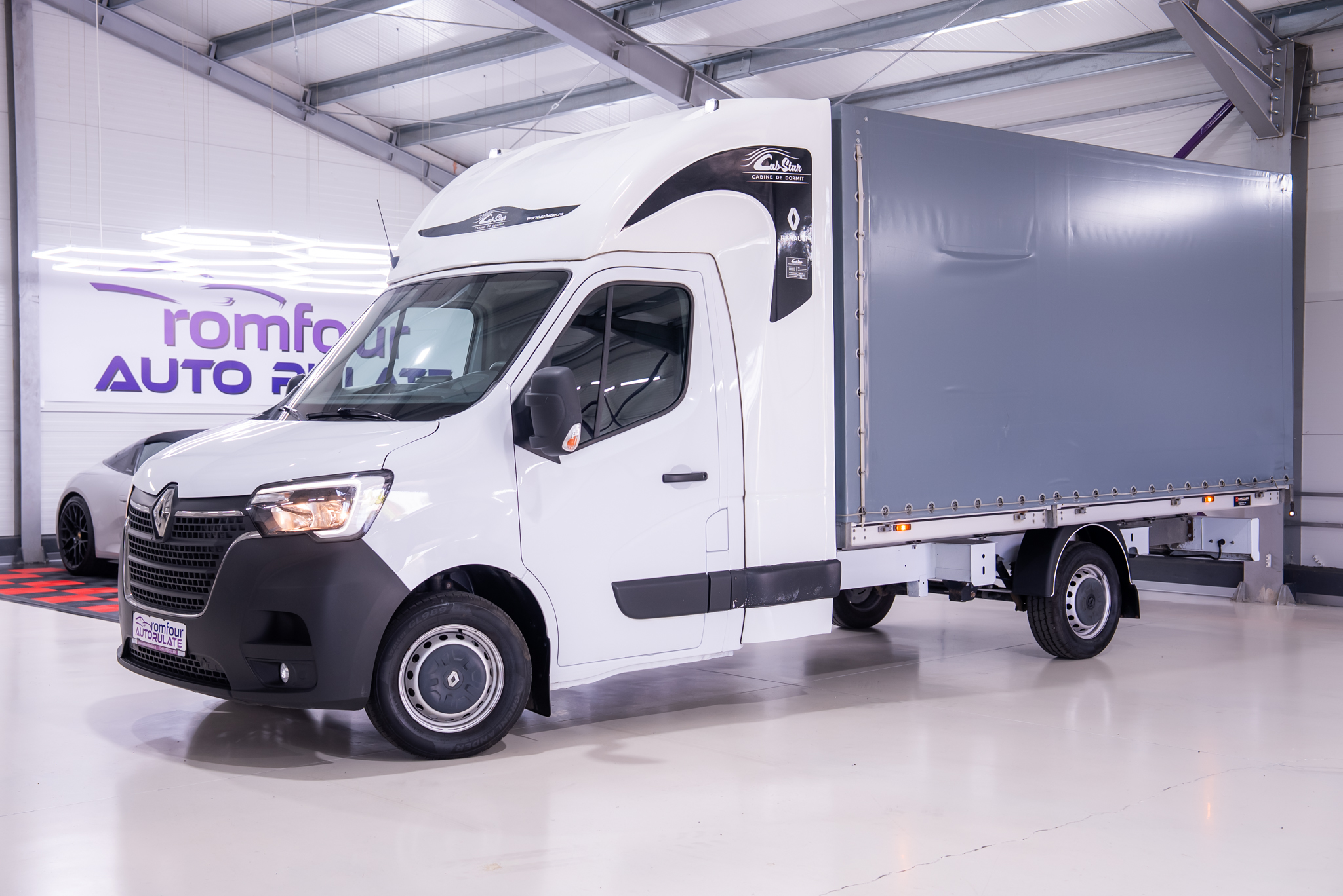 Renault Master prelata 8 europaleti