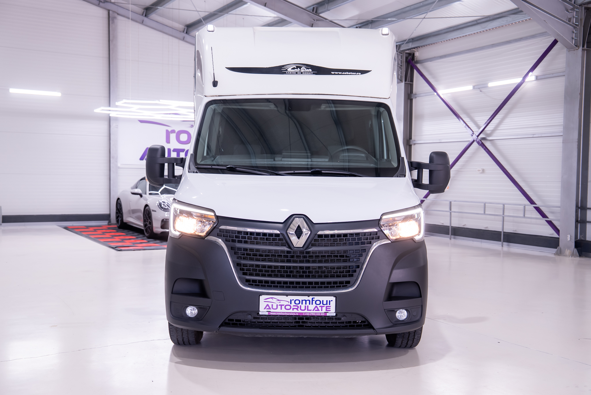 Renault Master prelata 8 europaleti