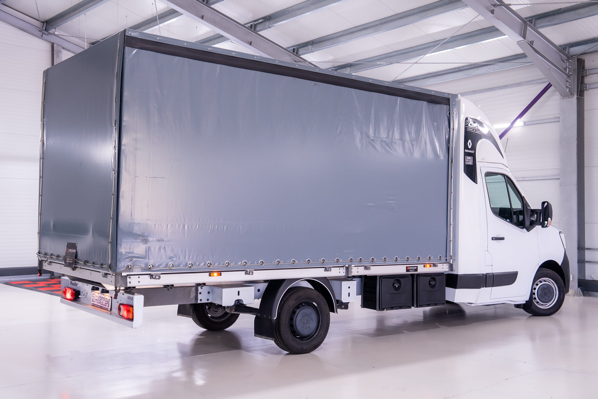Renault Master prelata 8 europaleti