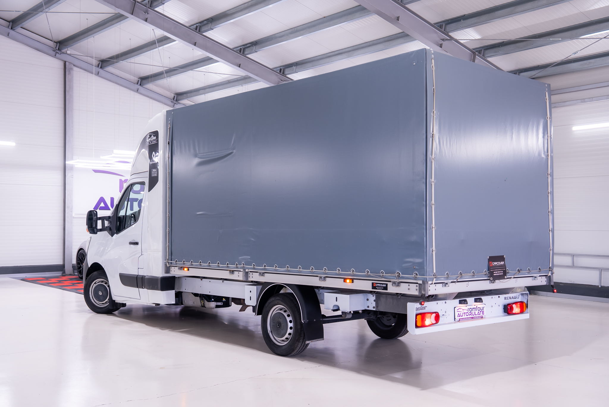 Renault Master prelata 8 europaleti