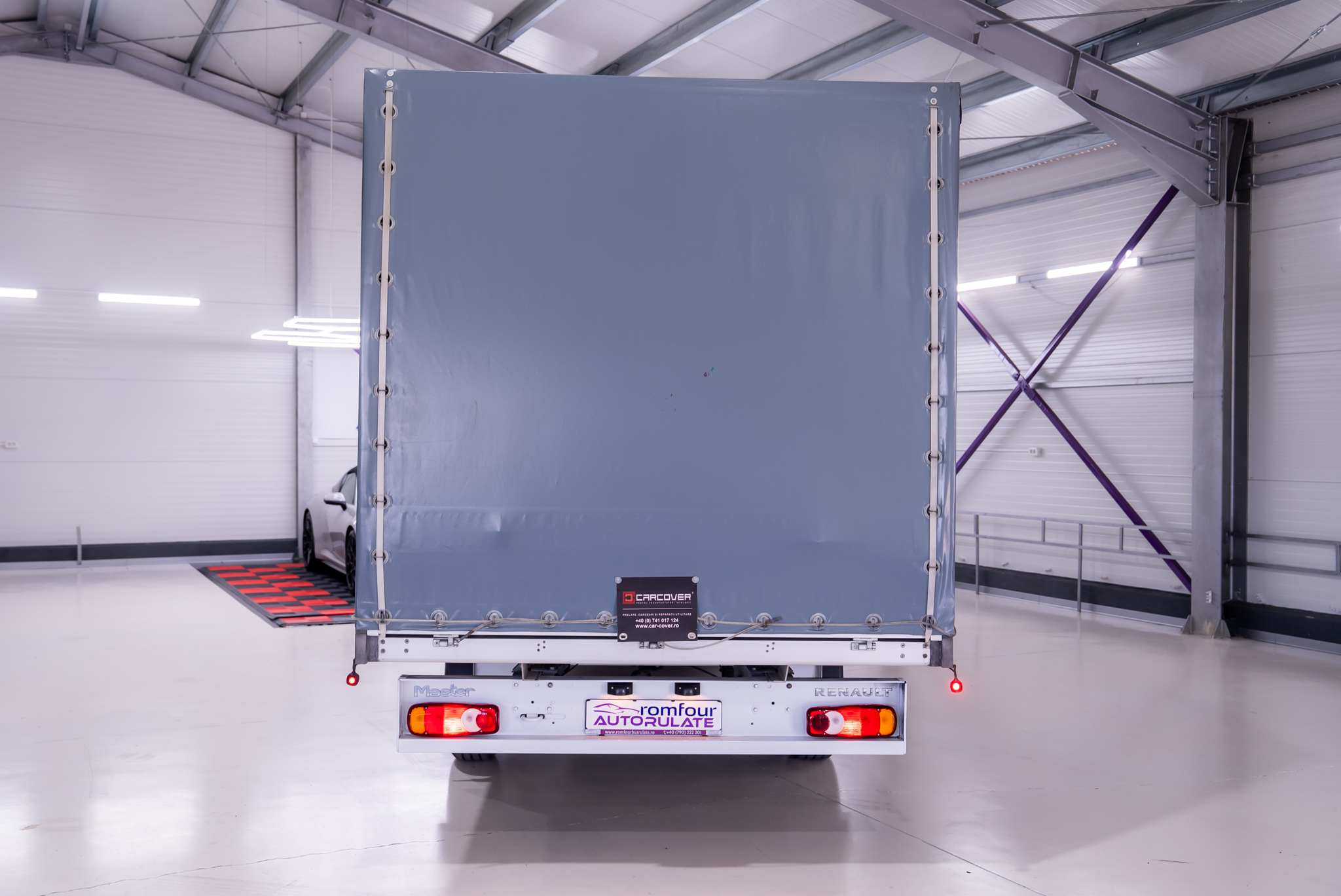 Renault Master prelata 8 europaleti
